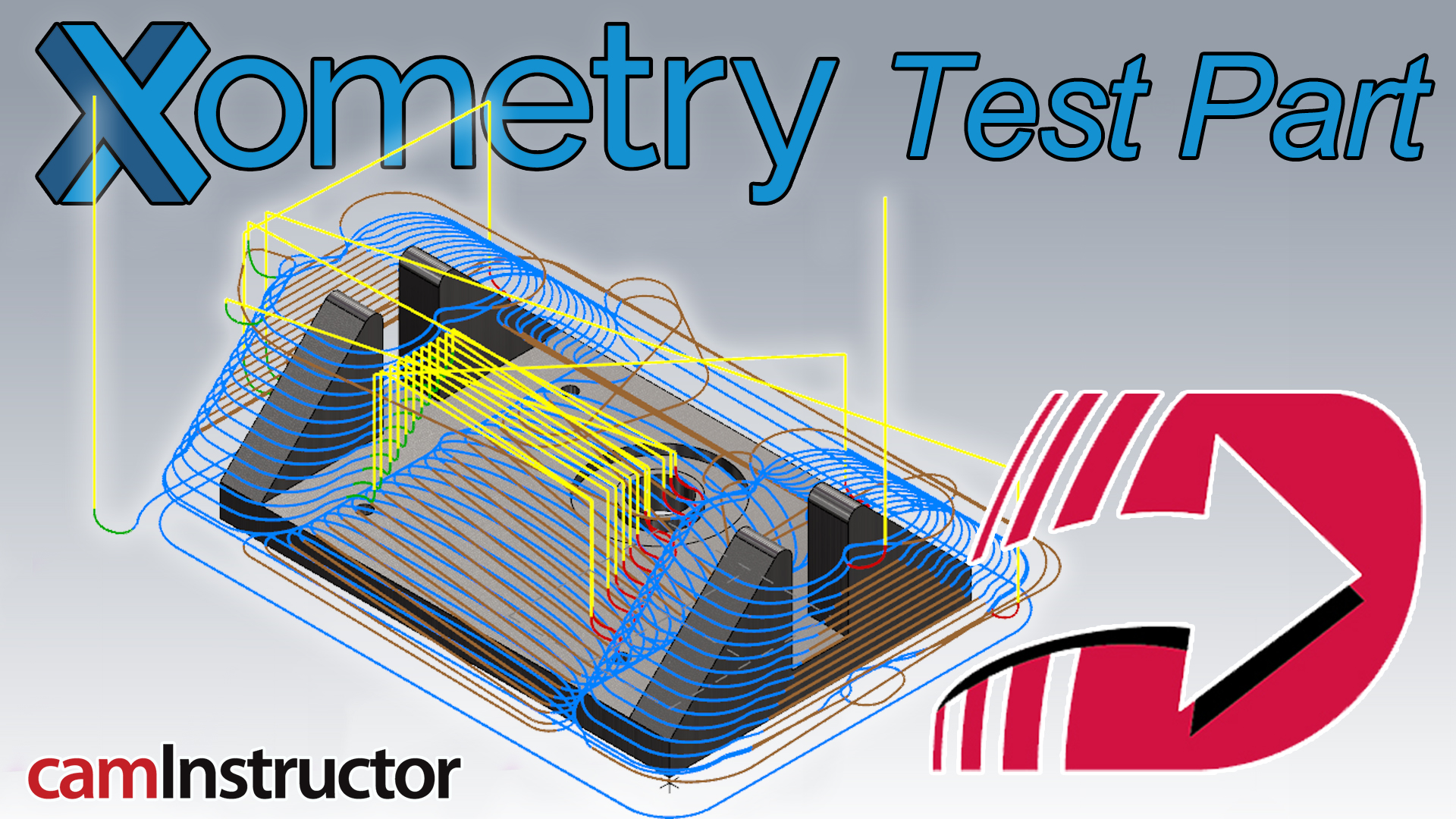 OptiRough using Stock aka OptiRest Xometry Mill Test Part Video 4